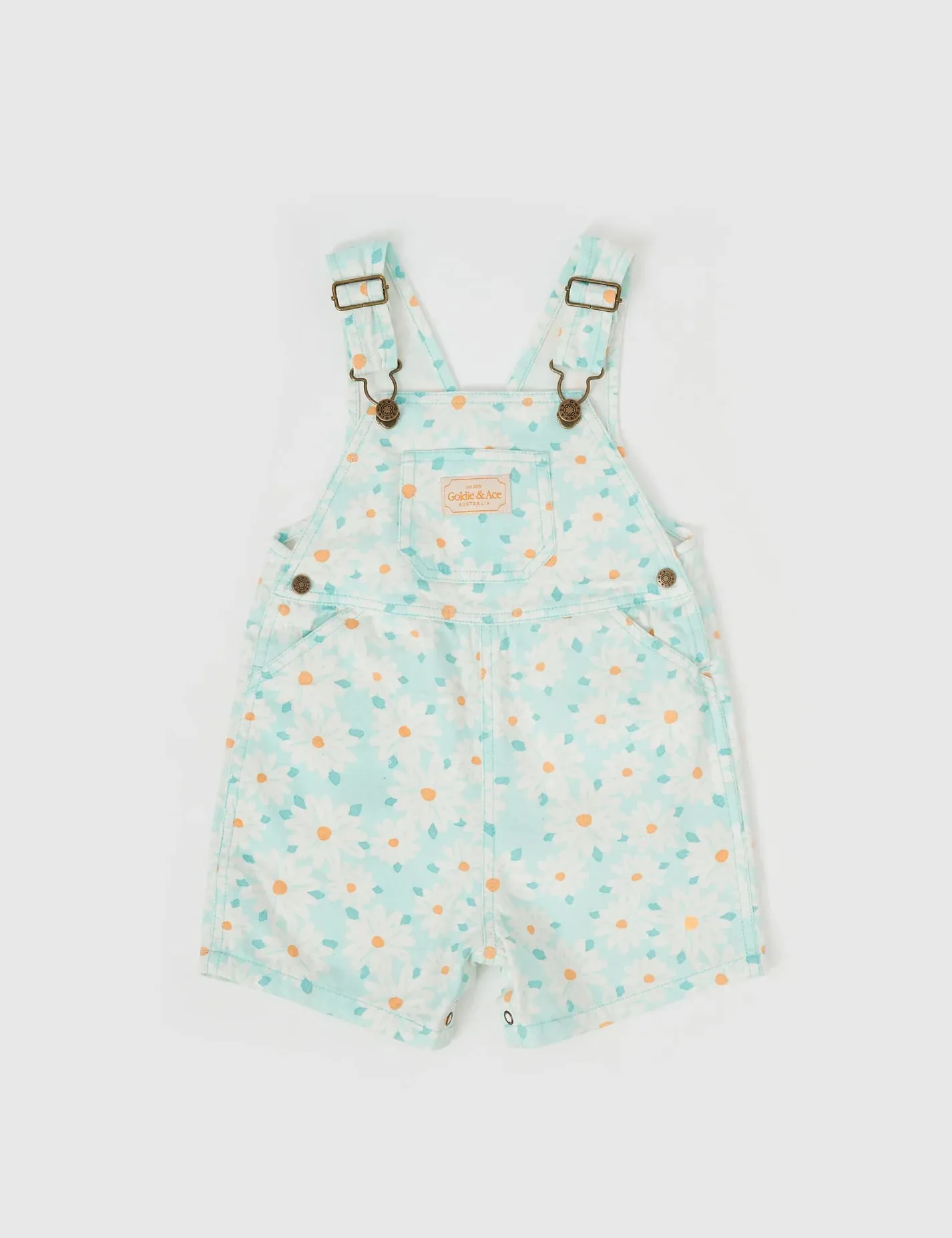 GOLDIE & ACE BURTON DAISY DELIGHT DENIM OVERALLS