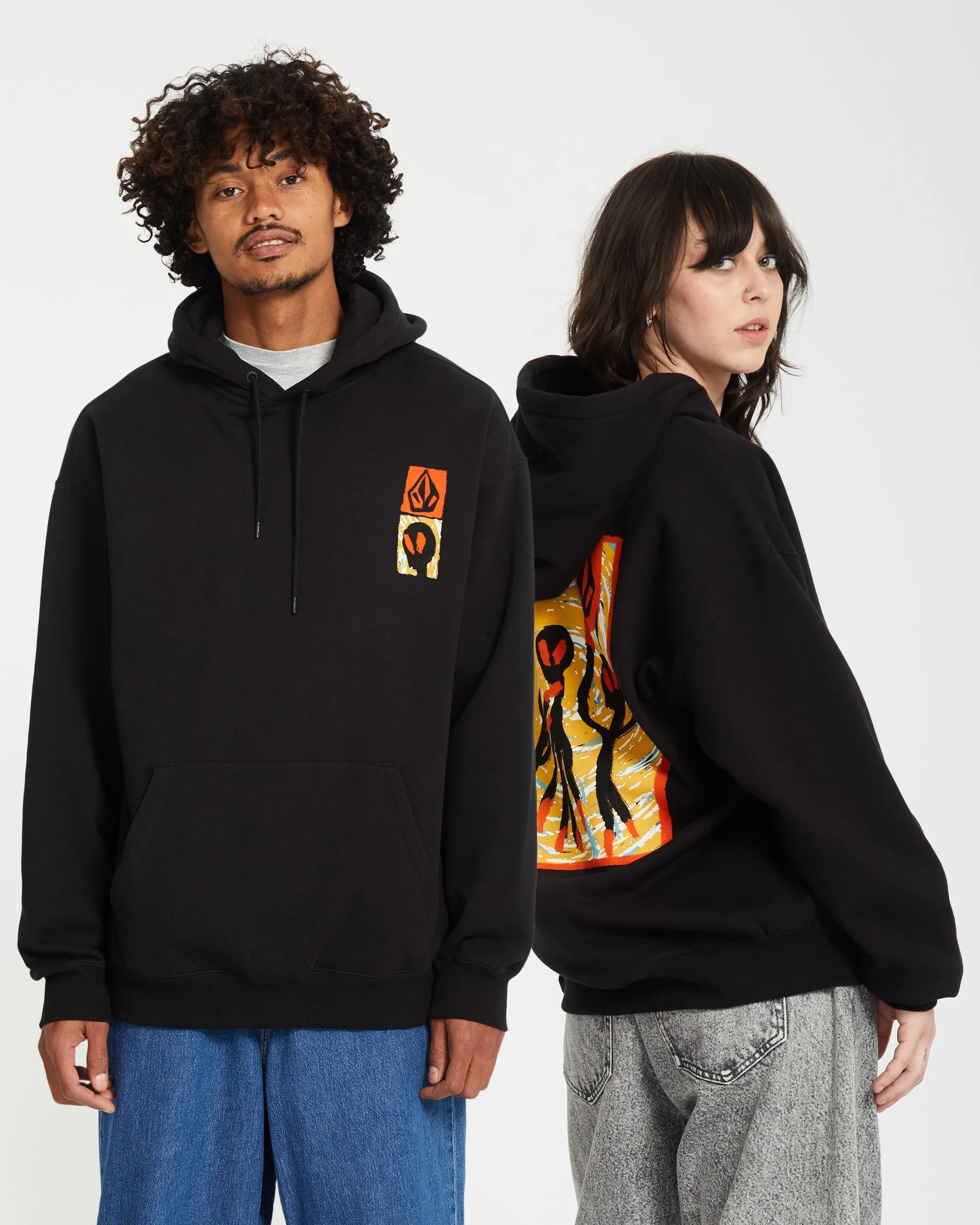 Gonyvaders Kapuzenpullover - BLACK