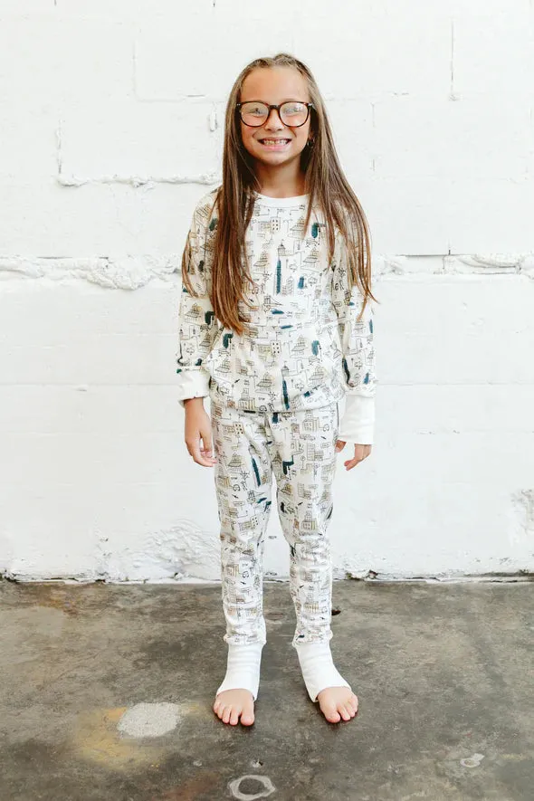 Goumikids - Long Sleeve Jogger Set - Downtown