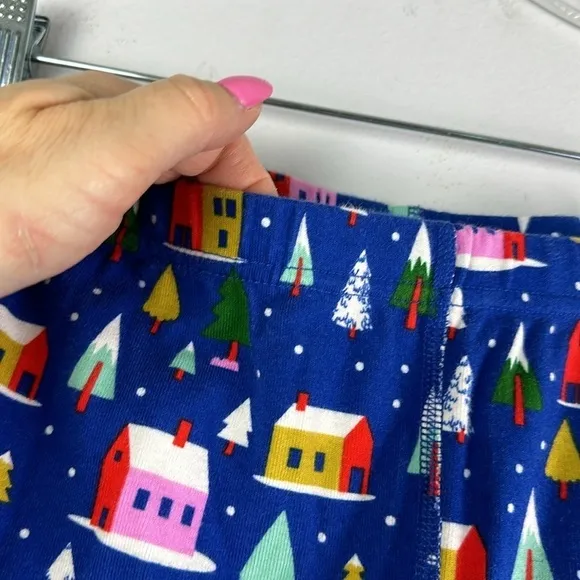 Hanna Andersson Adult Unisex Hygge House Holiday Organic Cotton Pajamas Set Sz M