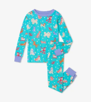 Hatley Playful Puppies Organic Cotton Pyjamas