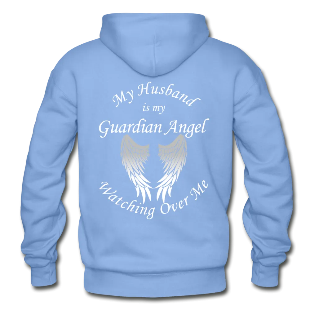 Husband Guardian Angel  Gildan Heavy Blend Adult Hoodie (Ck1377)