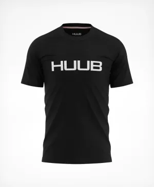 Huub Mens Statement Logo T-Shirt, Herren, grau