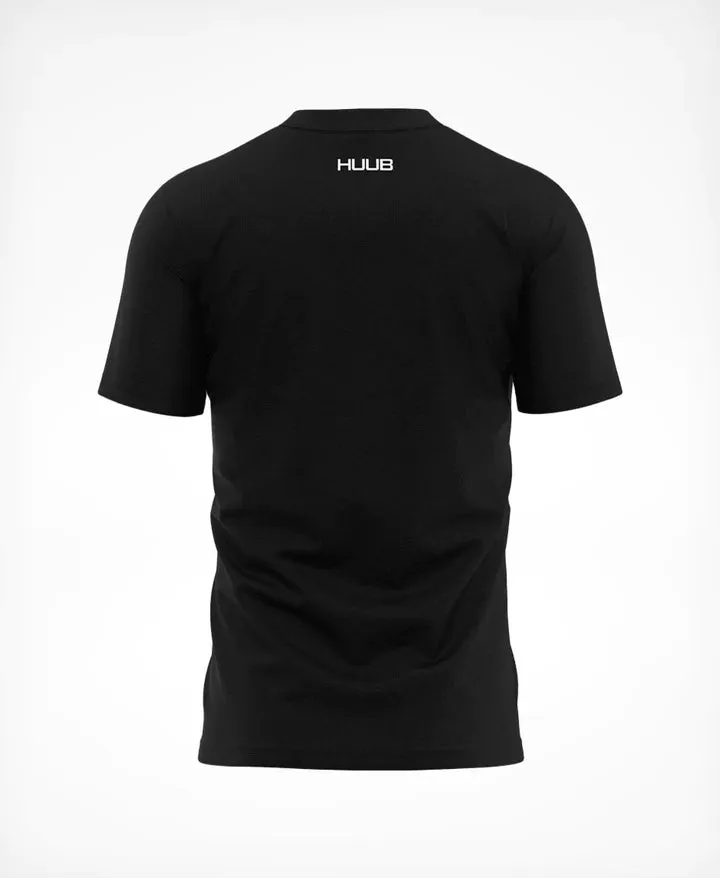 Huub Mens Statement Logo T-Shirt, Herren, grau