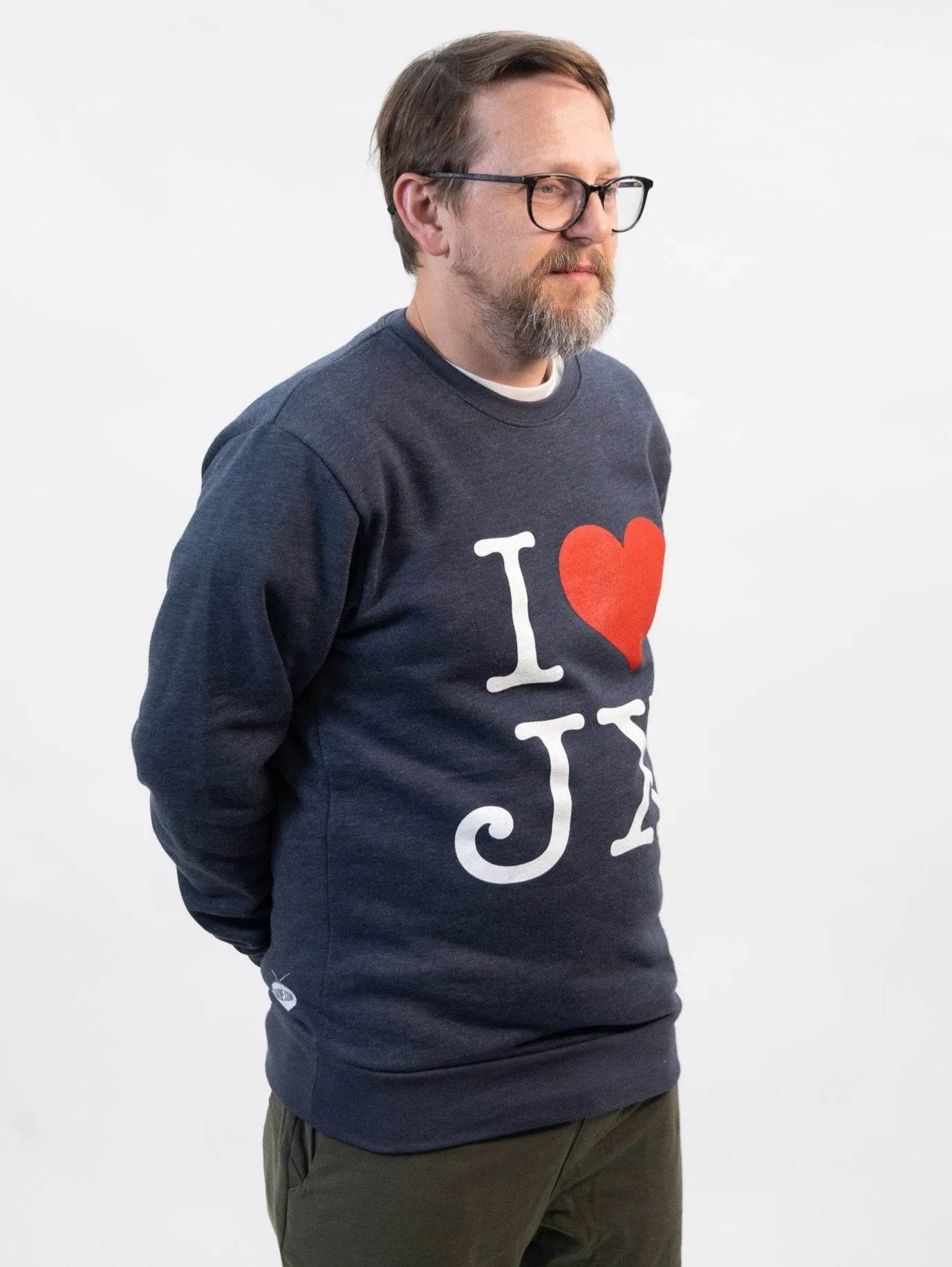 I Heart JX Crew Neck Sweatshirt