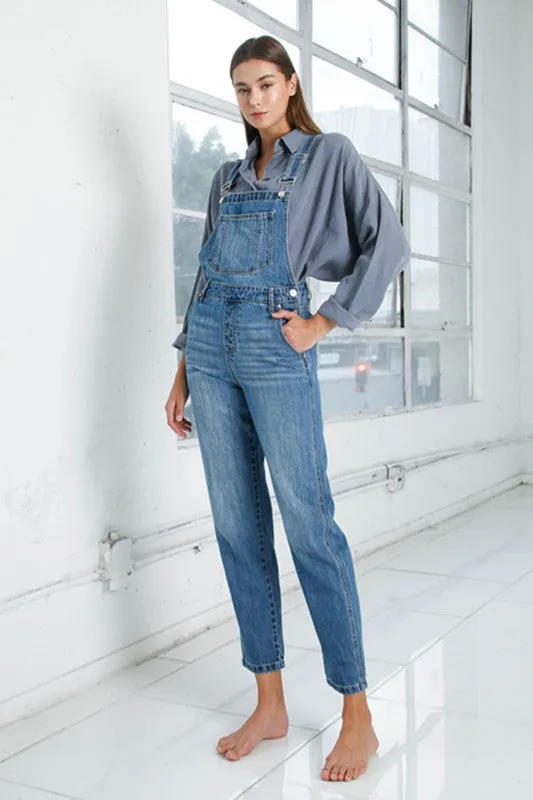 Insane Gene MOM FIT DENIM OVERALL
