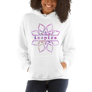 inspire Lotus Flower Unisex Hoodie