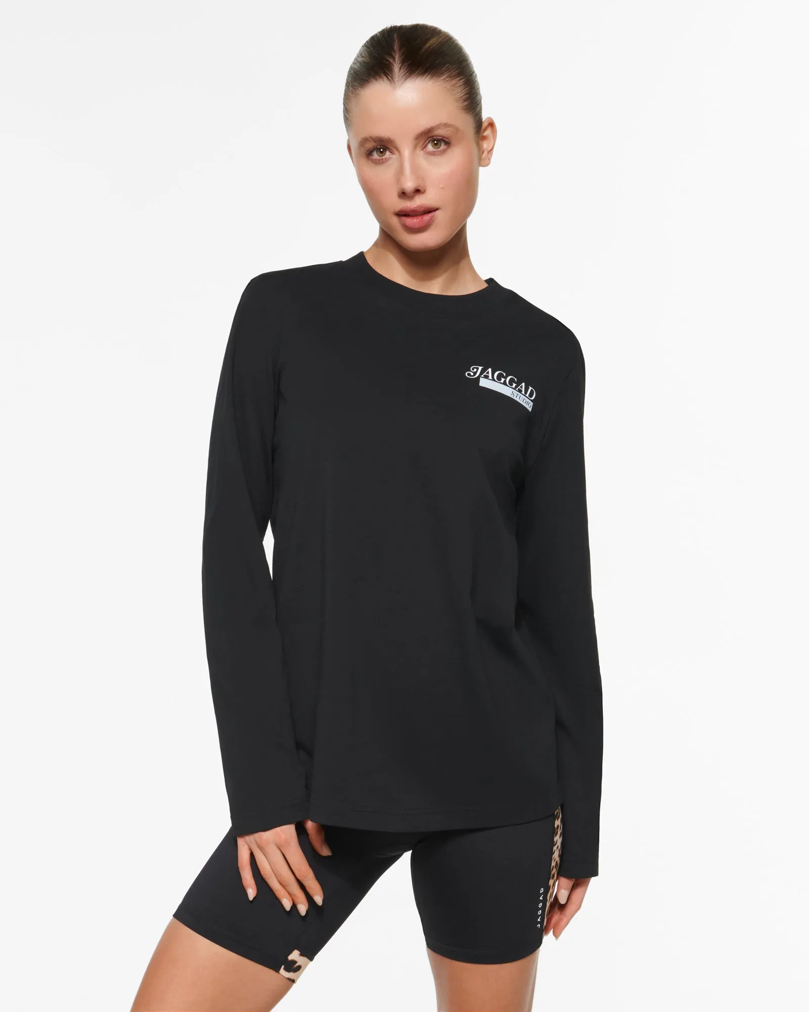 KETANI LONG SLEEVE TEE BLACK