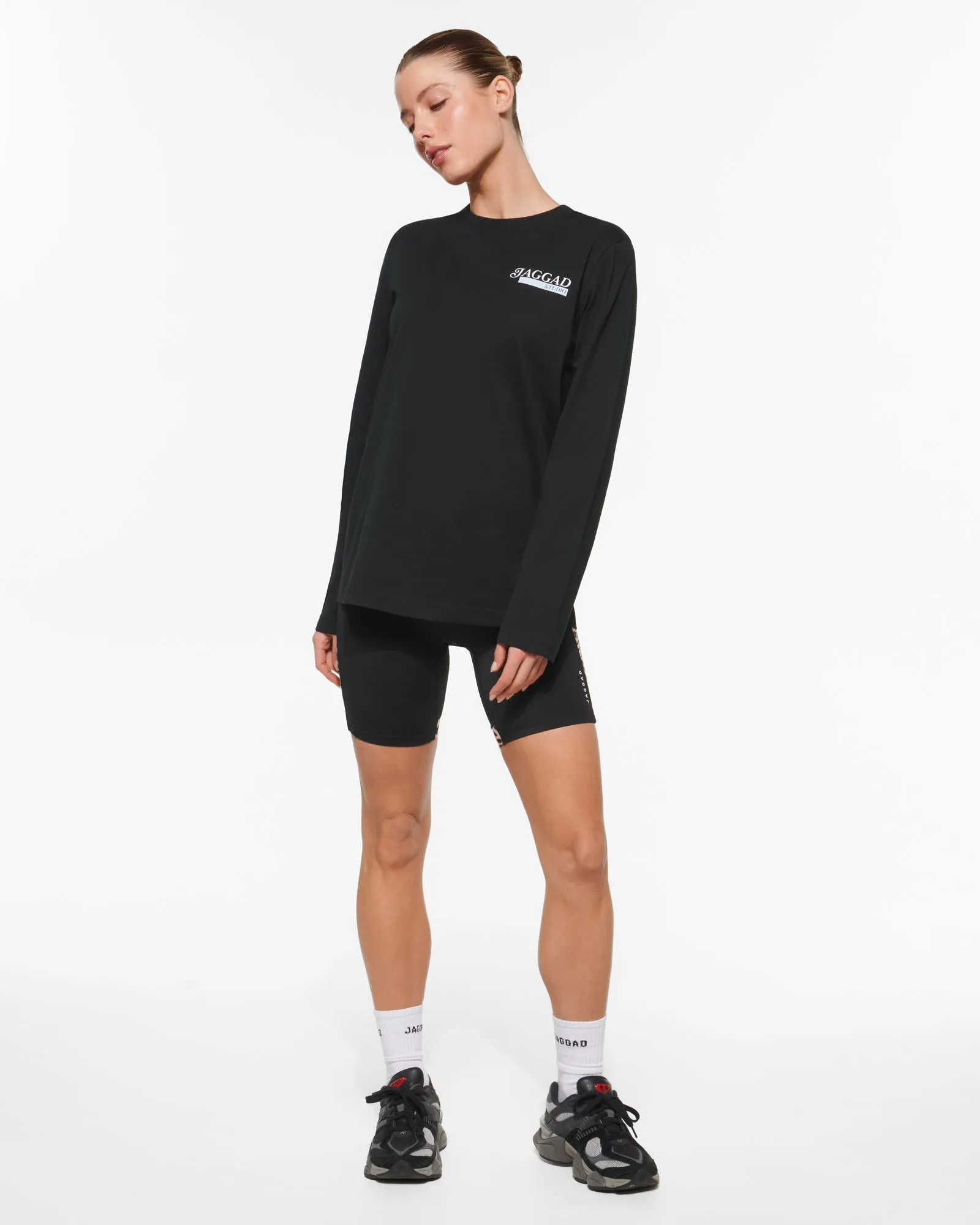 KETANI LONG SLEEVE TEE BLACK