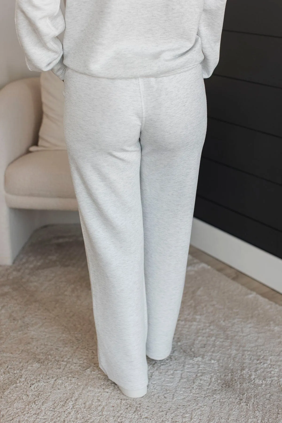 Kick Back & Relax Lounge Pants- Light Heather Grey