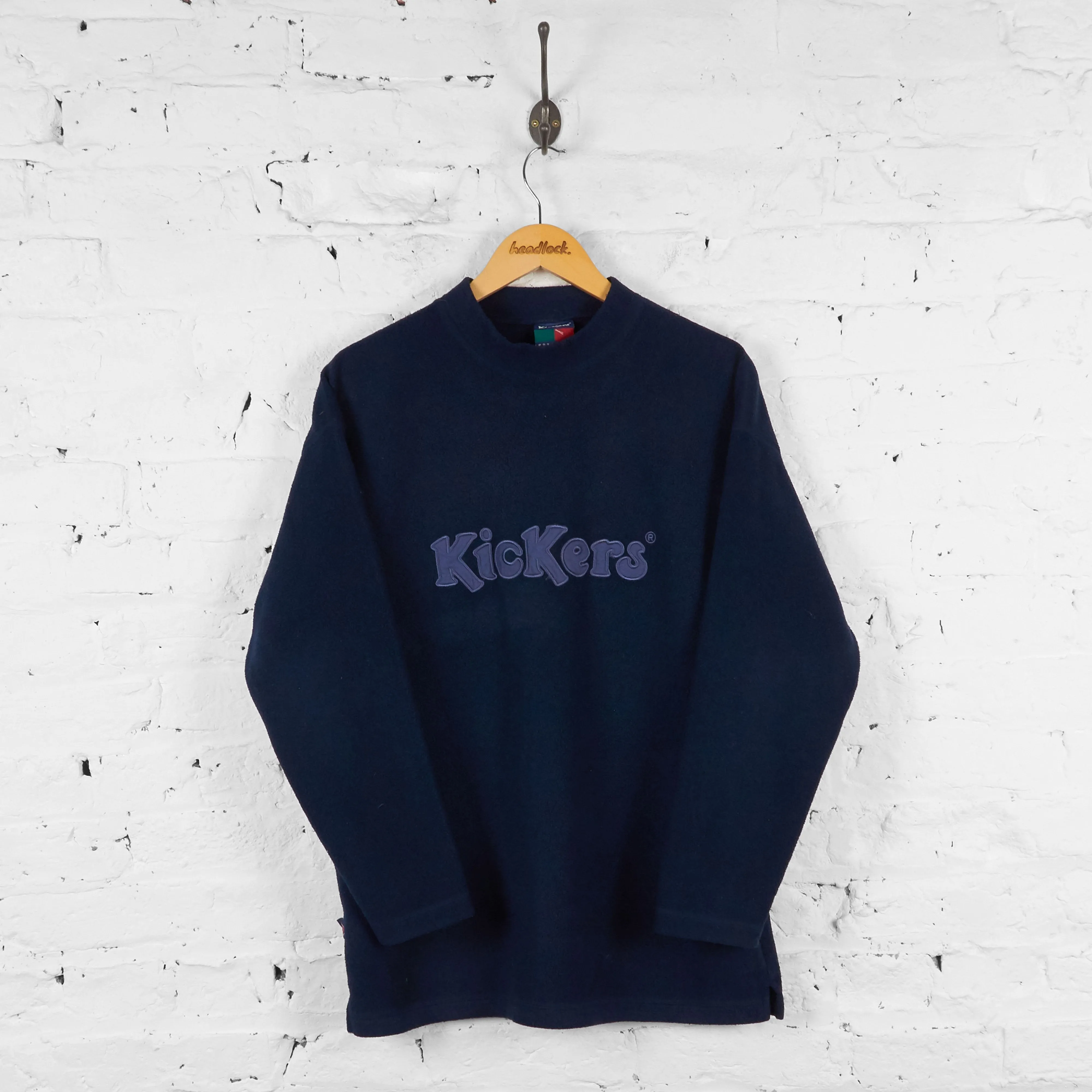 Kickers 90s Fleece Sweatshirt - Blue - M