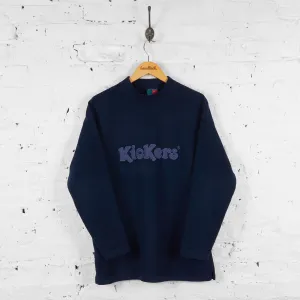Kickers 90s Fleece Sweatshirt - Blue - M