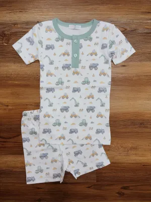 Kidstruction Zone Pima Pajamas Set