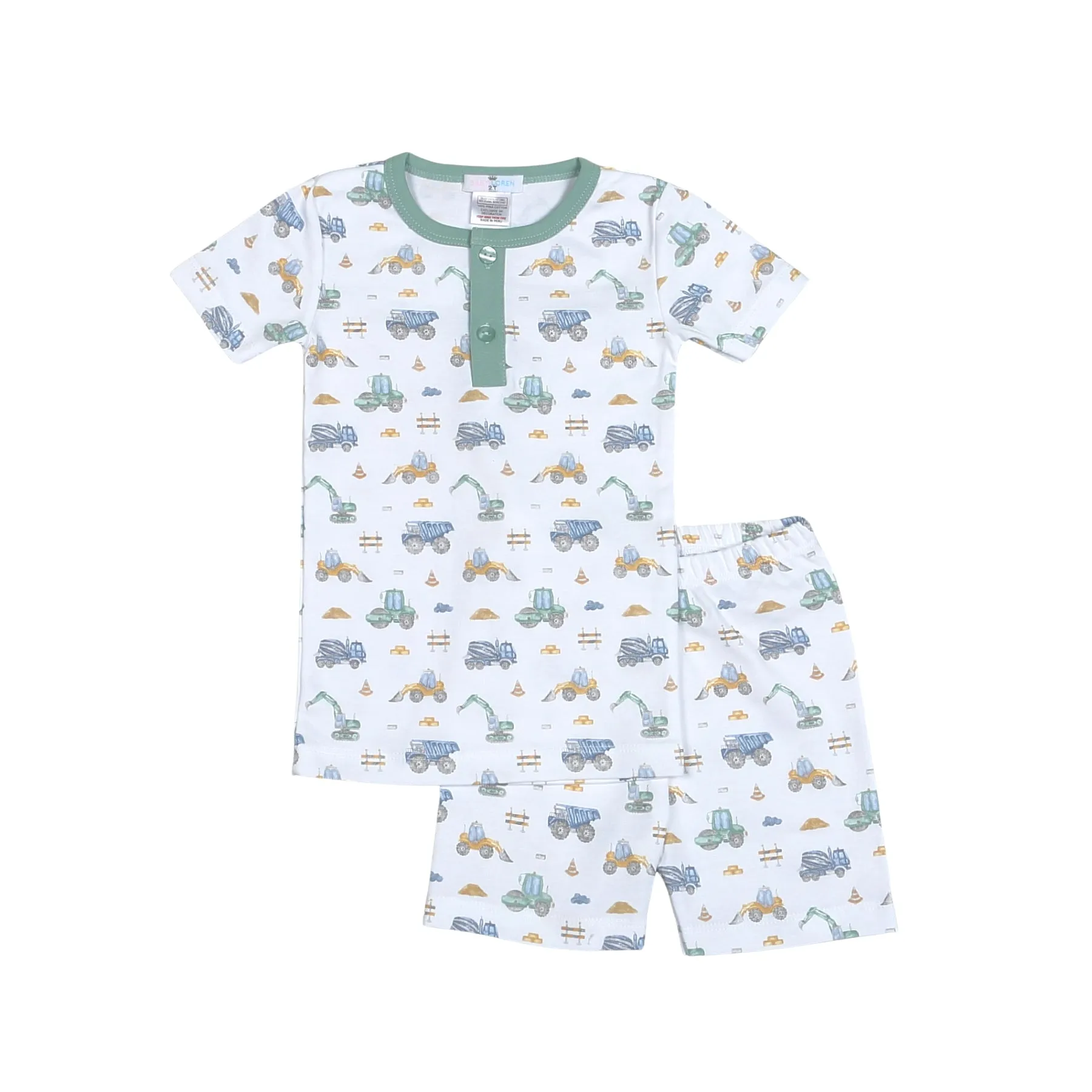 Kidstruction Zone Pima Pajamas Set