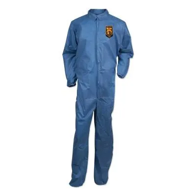 Kimberly-Clark Professional KLEENGUARD* A20 Breathable Particle Protection Coveralls, Denim Blue, X-Large, 58504