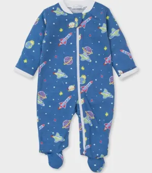 Kissy Kissy Space Mission Footie Sleeper