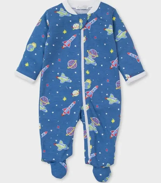 Kissy Kissy Space Mission Footie Sleeper