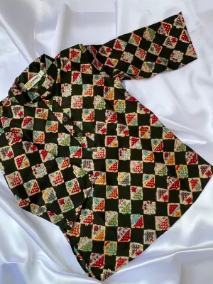 Klingaru Long Kurta - Moss Green Flowers (  Last Pieces ) Size-1-2 Years