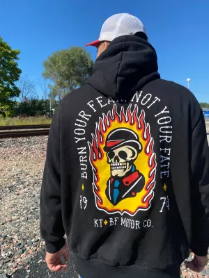 KTBF "Burn Your Fear" Pullover Hooded Sweatshirt