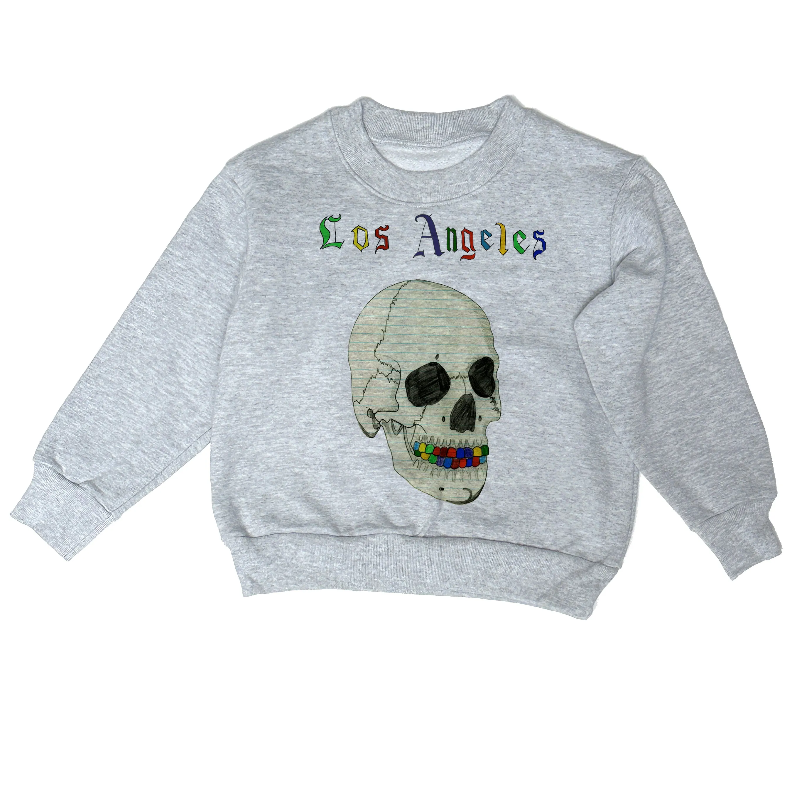 LA Skull - Heavy Fleece sweatshirt grey