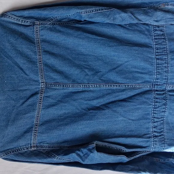 Levi's Blue Denim Overalls Classic Style Standar Fit Size Xs