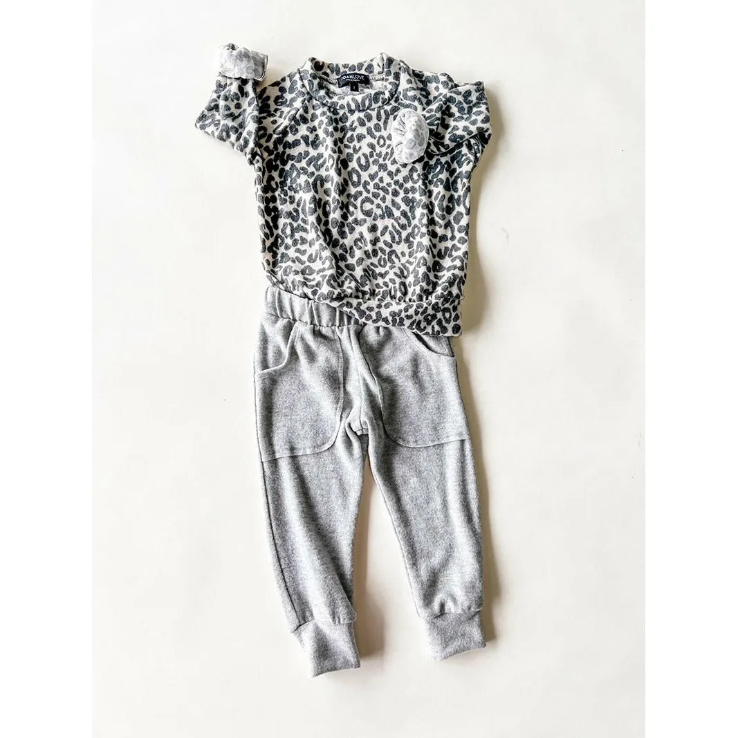Lew Kids Joggers | Heather FC