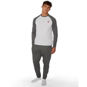 LFC Mens Lounge Set Grey Marl