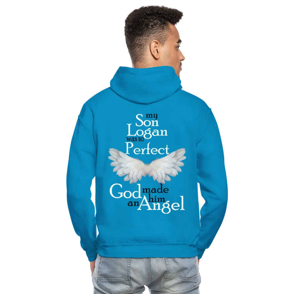 Logan Guardian Angel Gildan Heavy Blend Adult Hoodie
