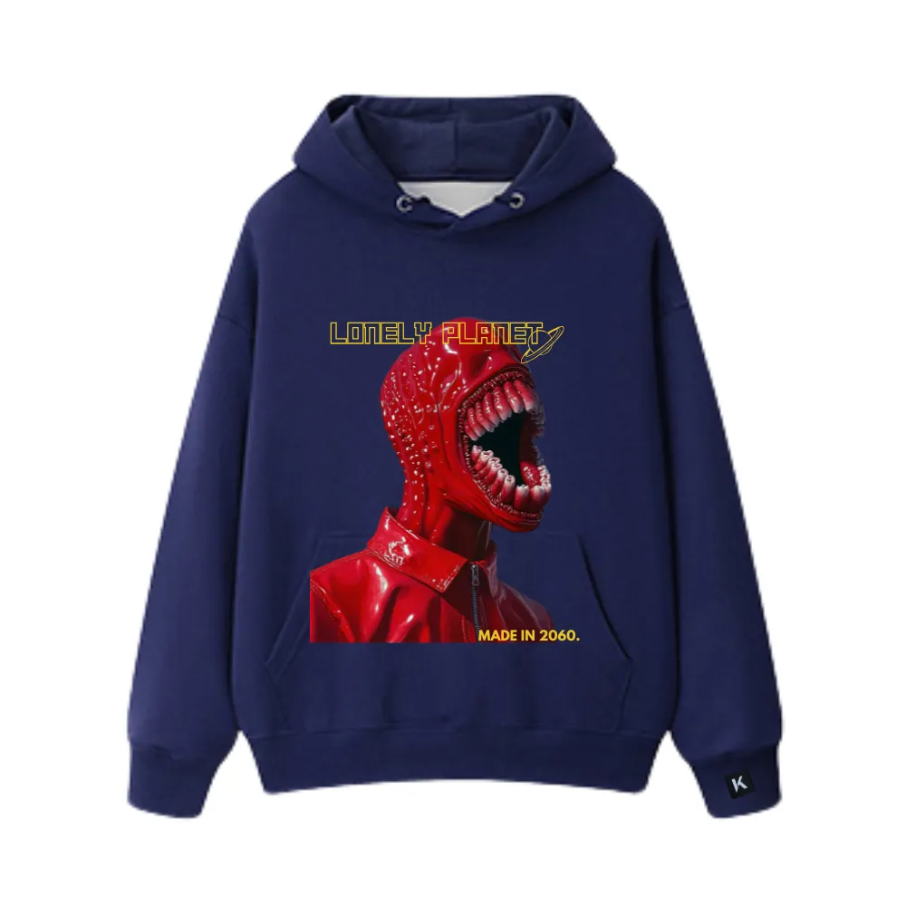 LONELY PLANET Scram Monster 'Bloody Mouth‘Hoodie