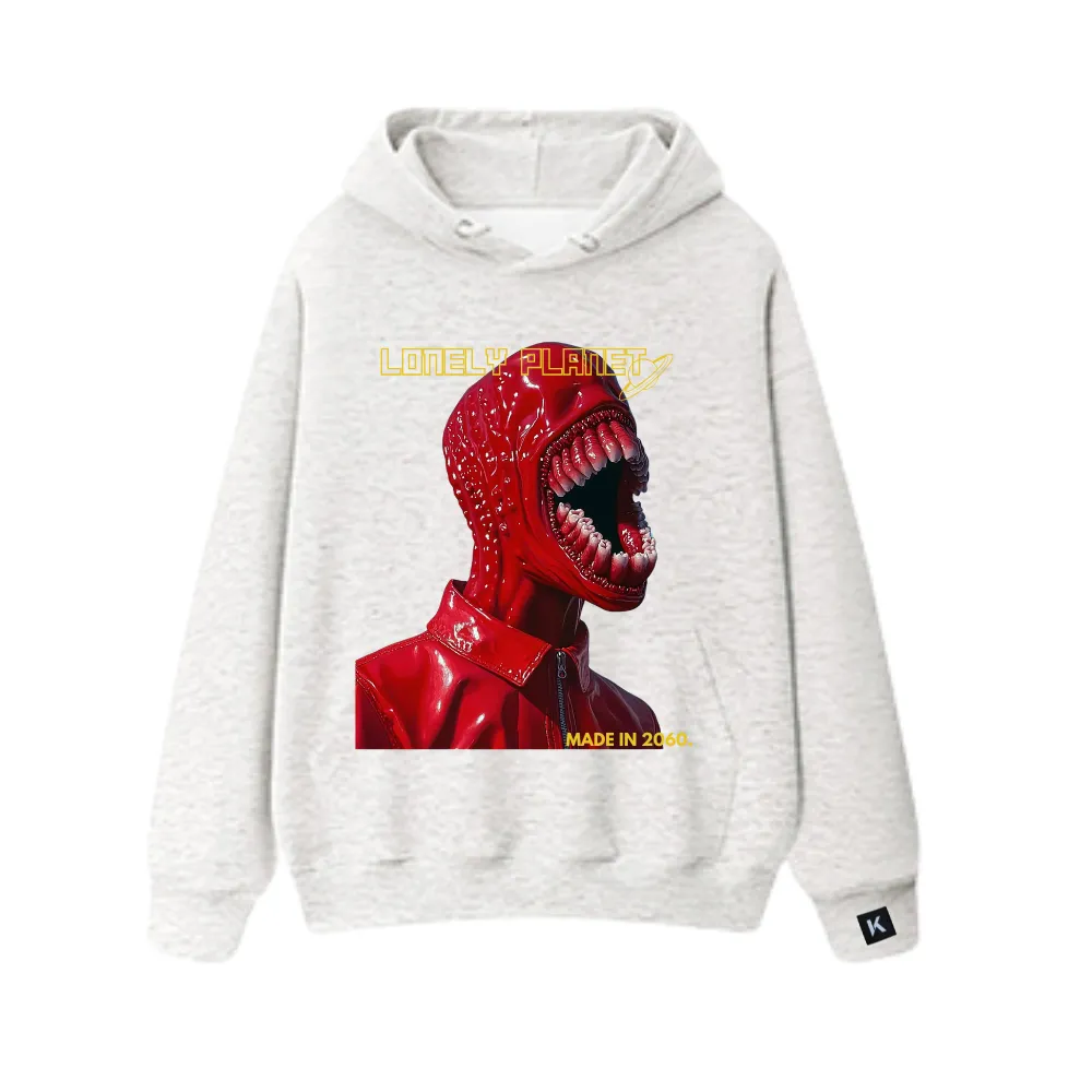 LONELY PLANET Scram Monster 'Bloody Mouth‘Hoodie