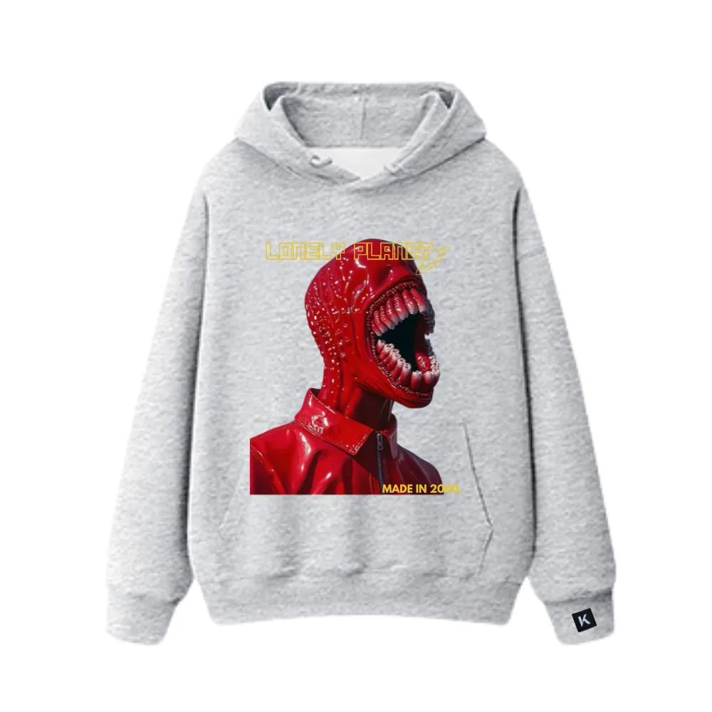 LONELY PLANET Scram Monster 'Bloody Mouth‘Hoodie