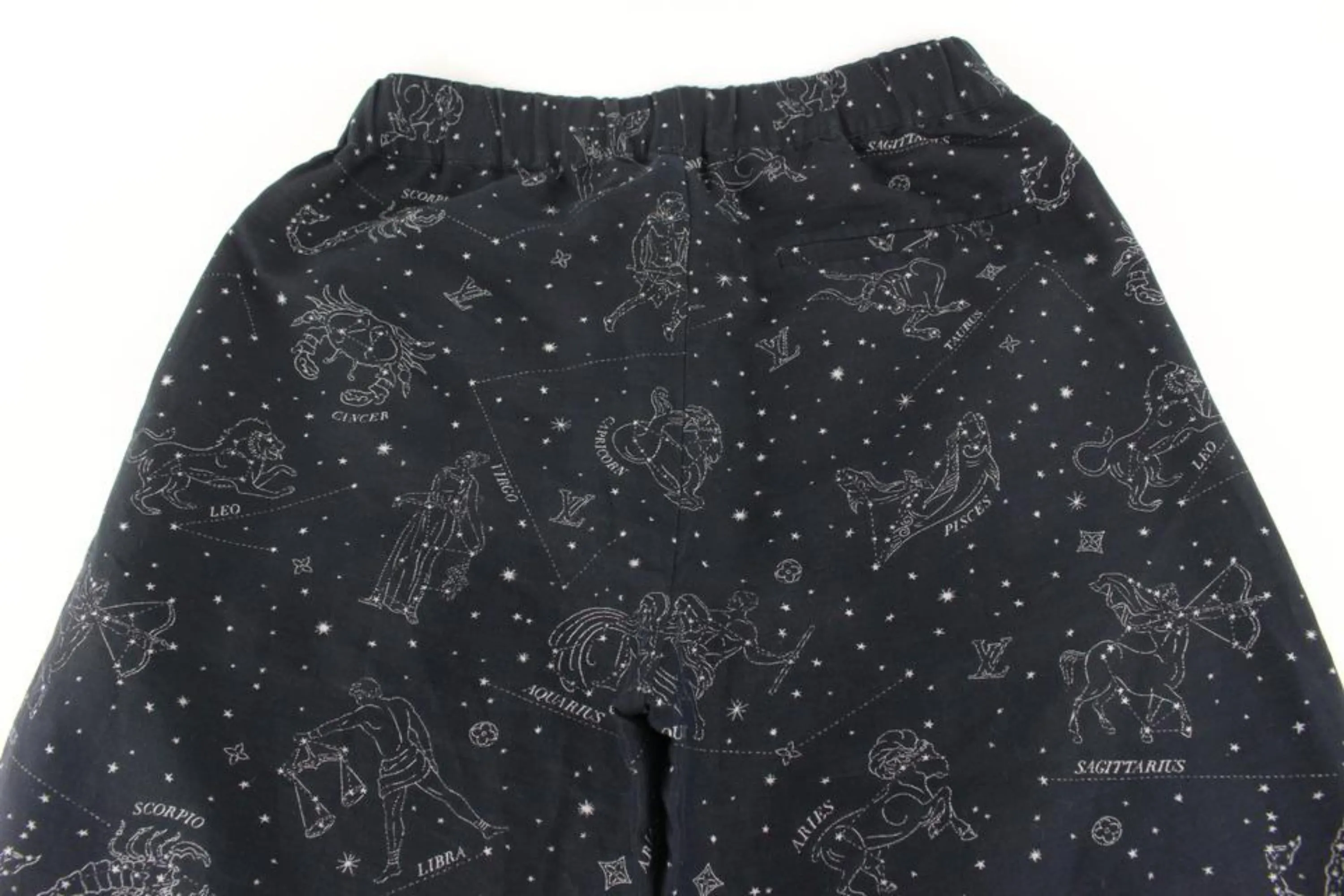 Louis Vuitton Women's 38 Constellation LV Logo Lounge Pants 96lk719s