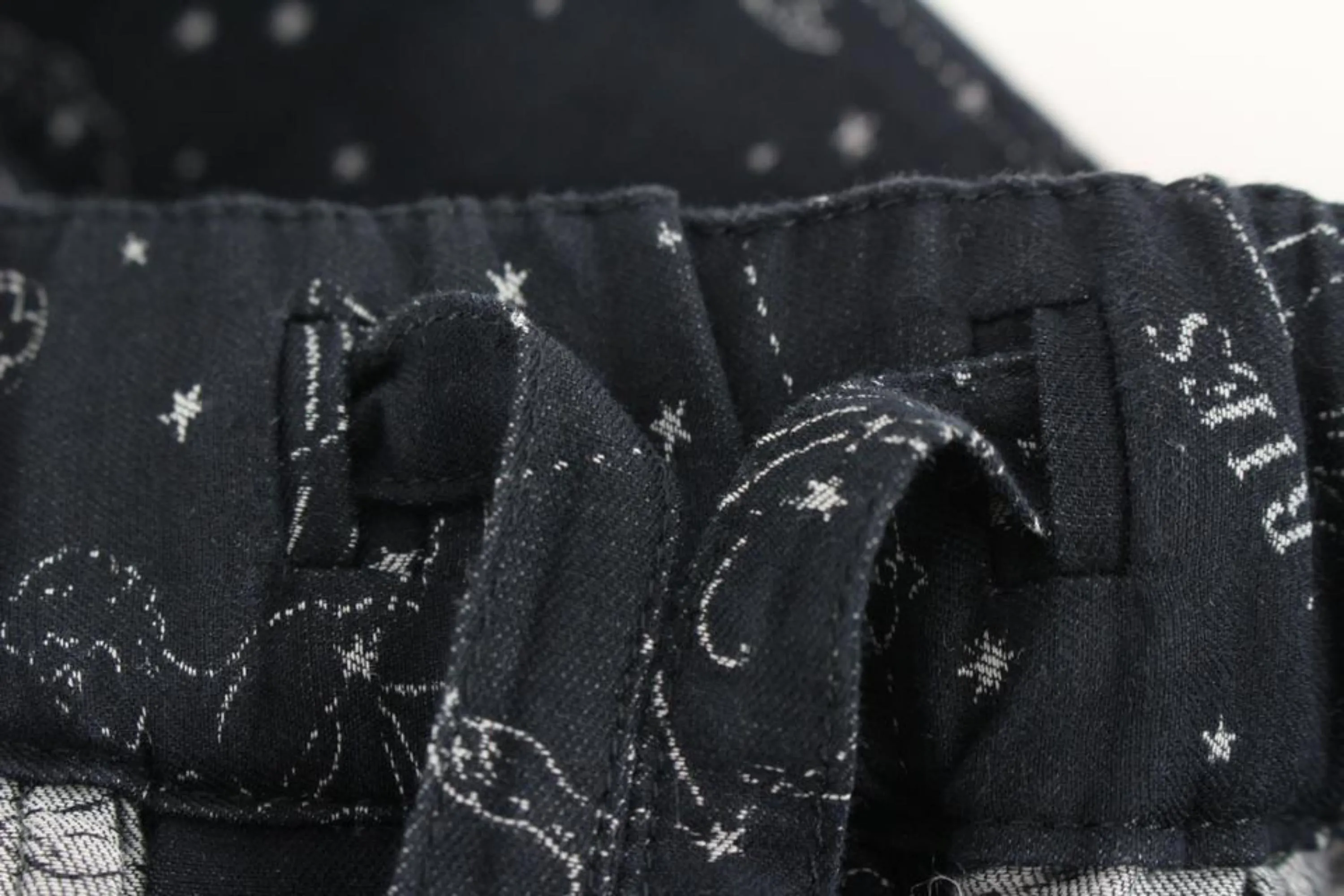 Louis Vuitton Women's 38 Constellation LV Logo Lounge Pants 96lk719s