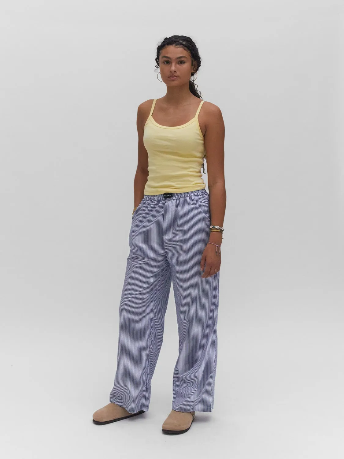 Lounge Pants Blue Stripe