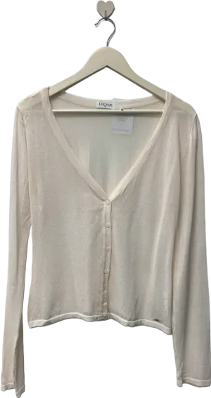 Lounge White Cardigan UK XL