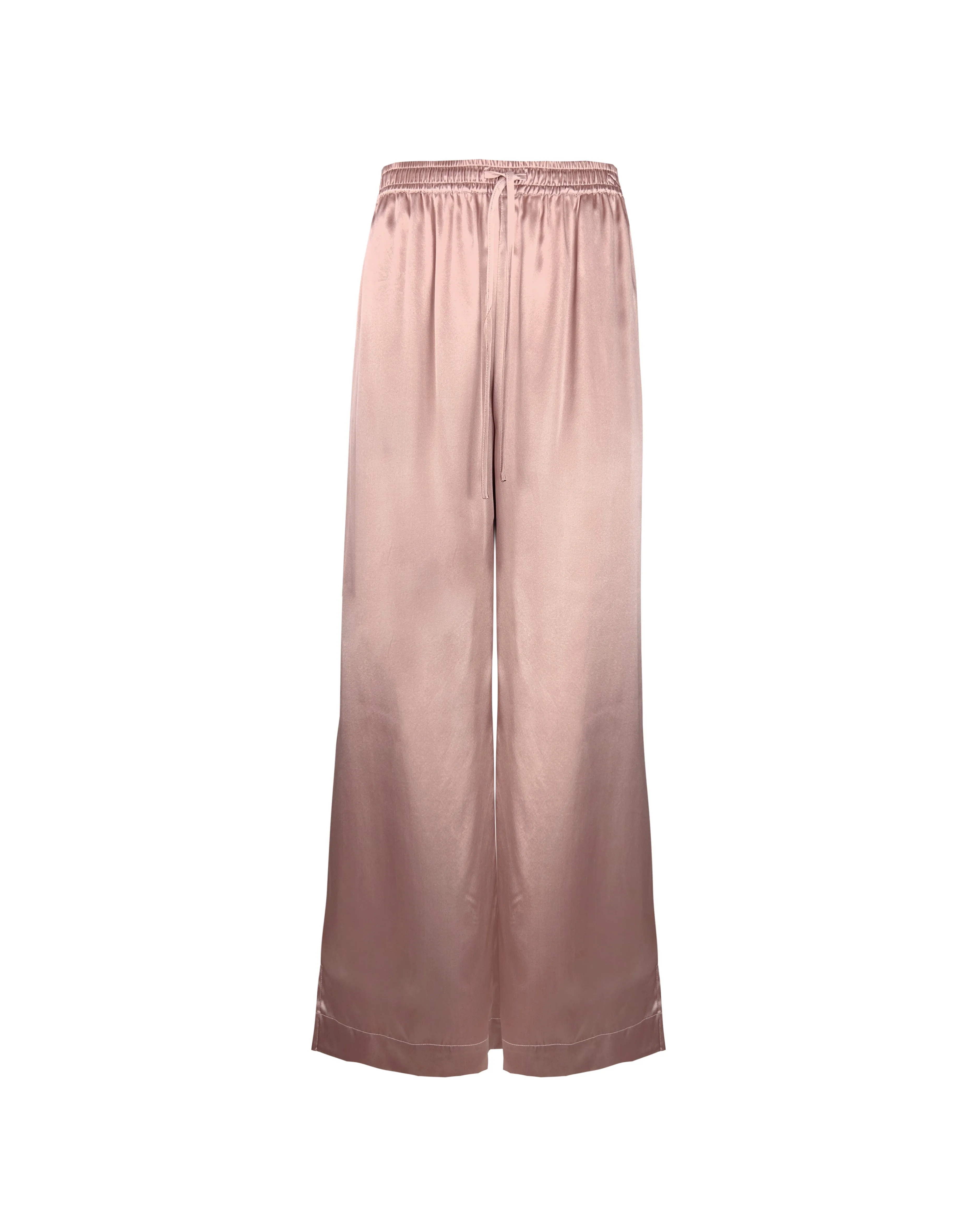 Lounge Wide Leg Pant - Pastel Rose