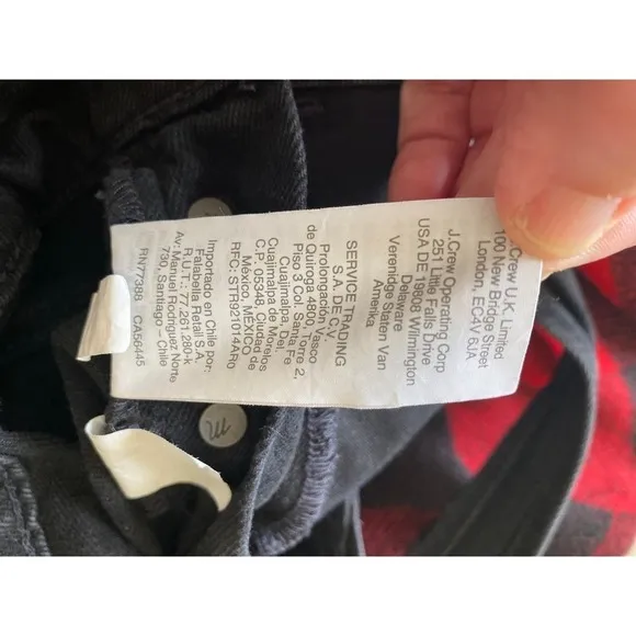 Madewell Adirondack Denim Short Overalls in Washed Black, Size XX-Small
