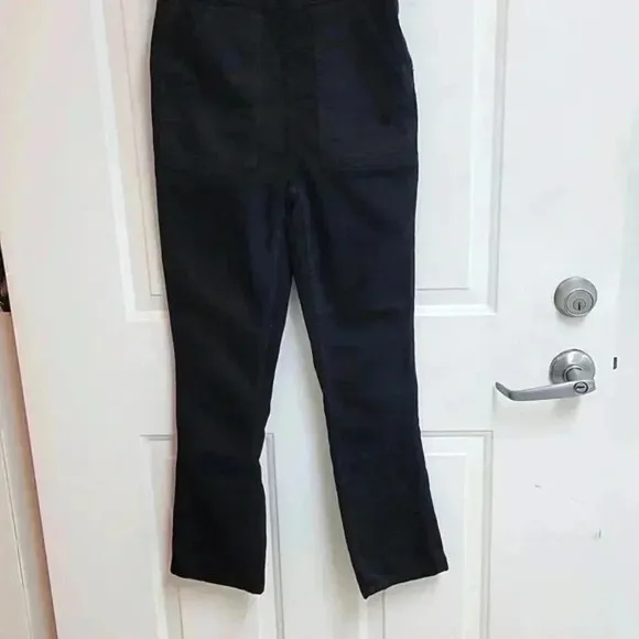 Madewell Cali Demi-Boot Overalls in Black Forest F6394