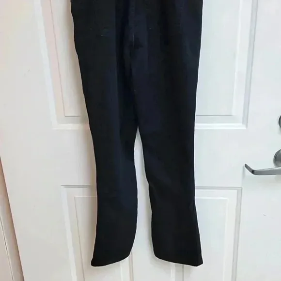 Madewell Cali Demi-Boot Overalls in Black Forest F6394