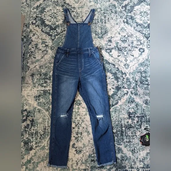 Madewell Roadster Blue Jean Overalls Size M
