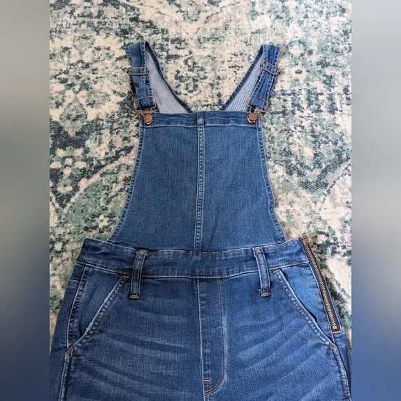 Madewell Roadster Blue Jean Overalls Size M