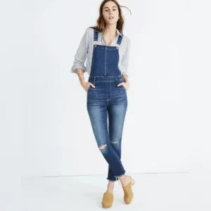 Madewell Roadster Blue Jean Overalls Size M