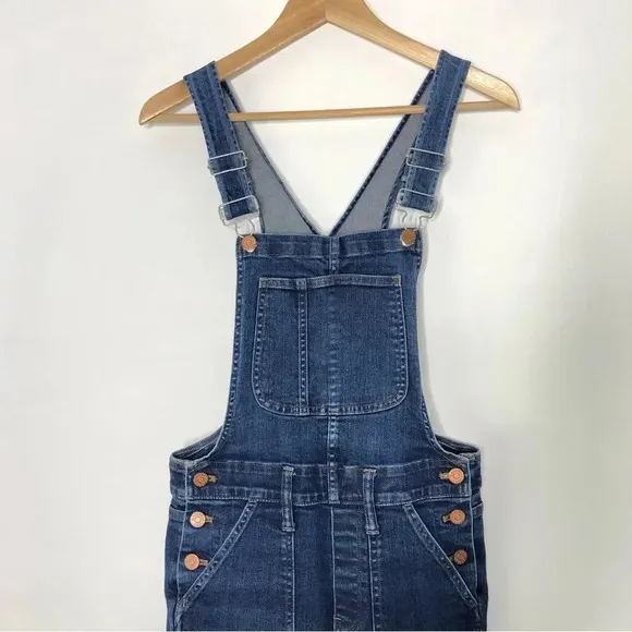 Madewell Skinny Denim Overalls in Judd Wash Size S