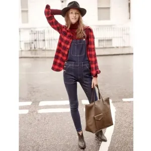 Madewell Skinny Denim Overalls in Judd Wash Size S