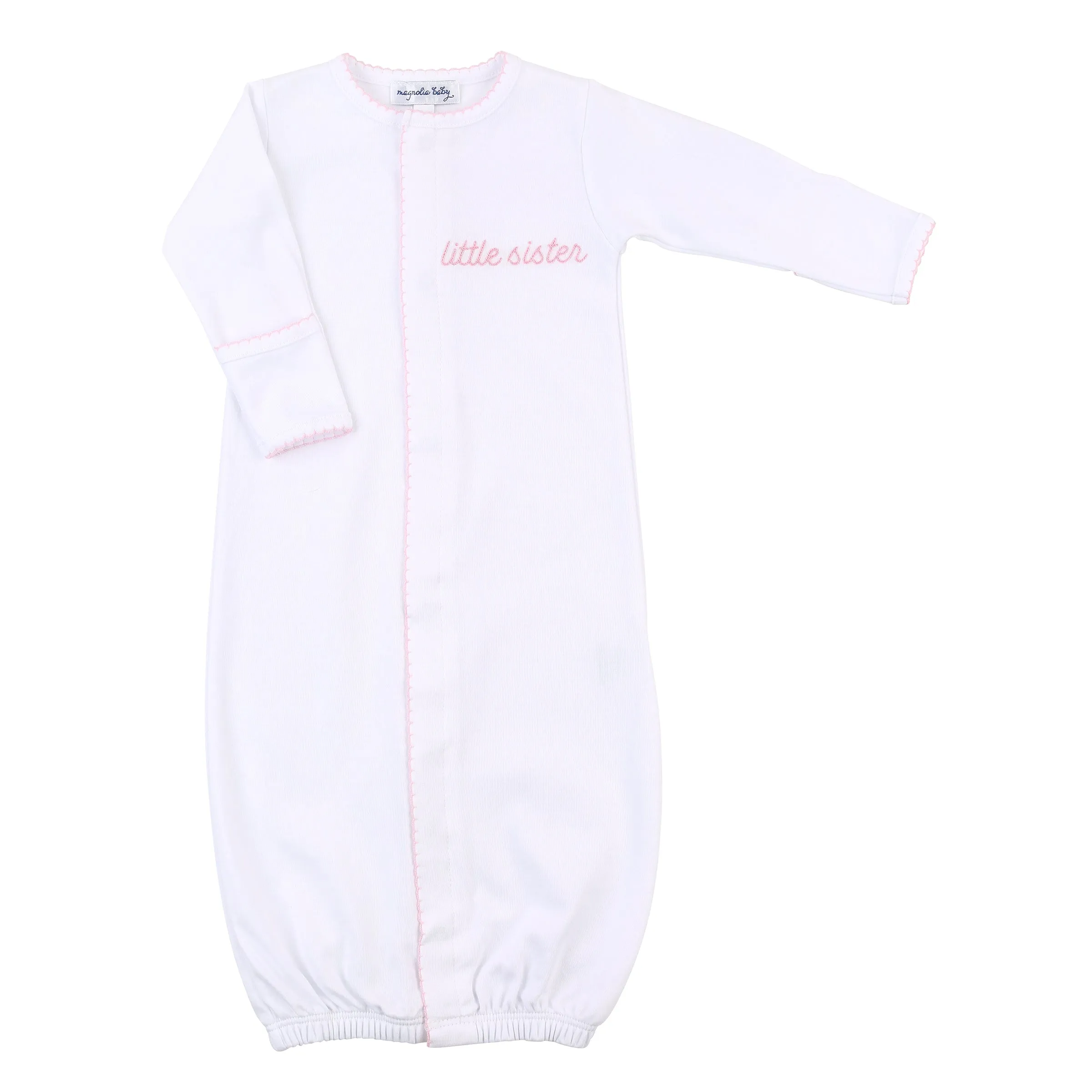 Magnolia Baby Big and Little Embroidered Converter - Pink