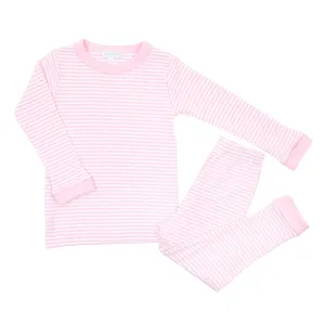 Magnolia Baby Striped Long Pajamas - Pink