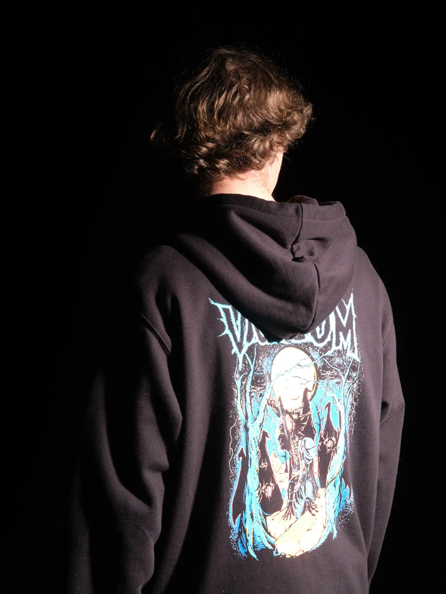 Max Sherman Kapuzenpullover - BLACK