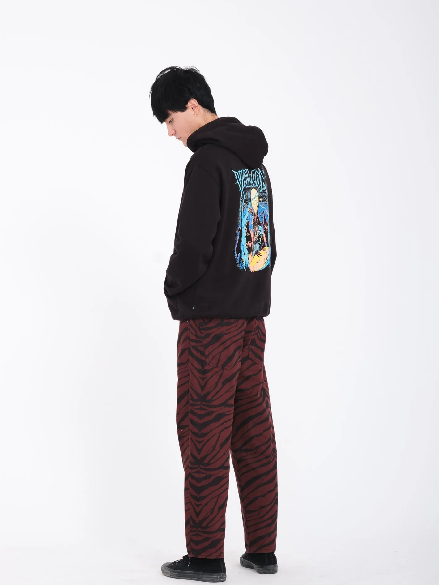Max Sherman Kapuzenpullover - BLACK