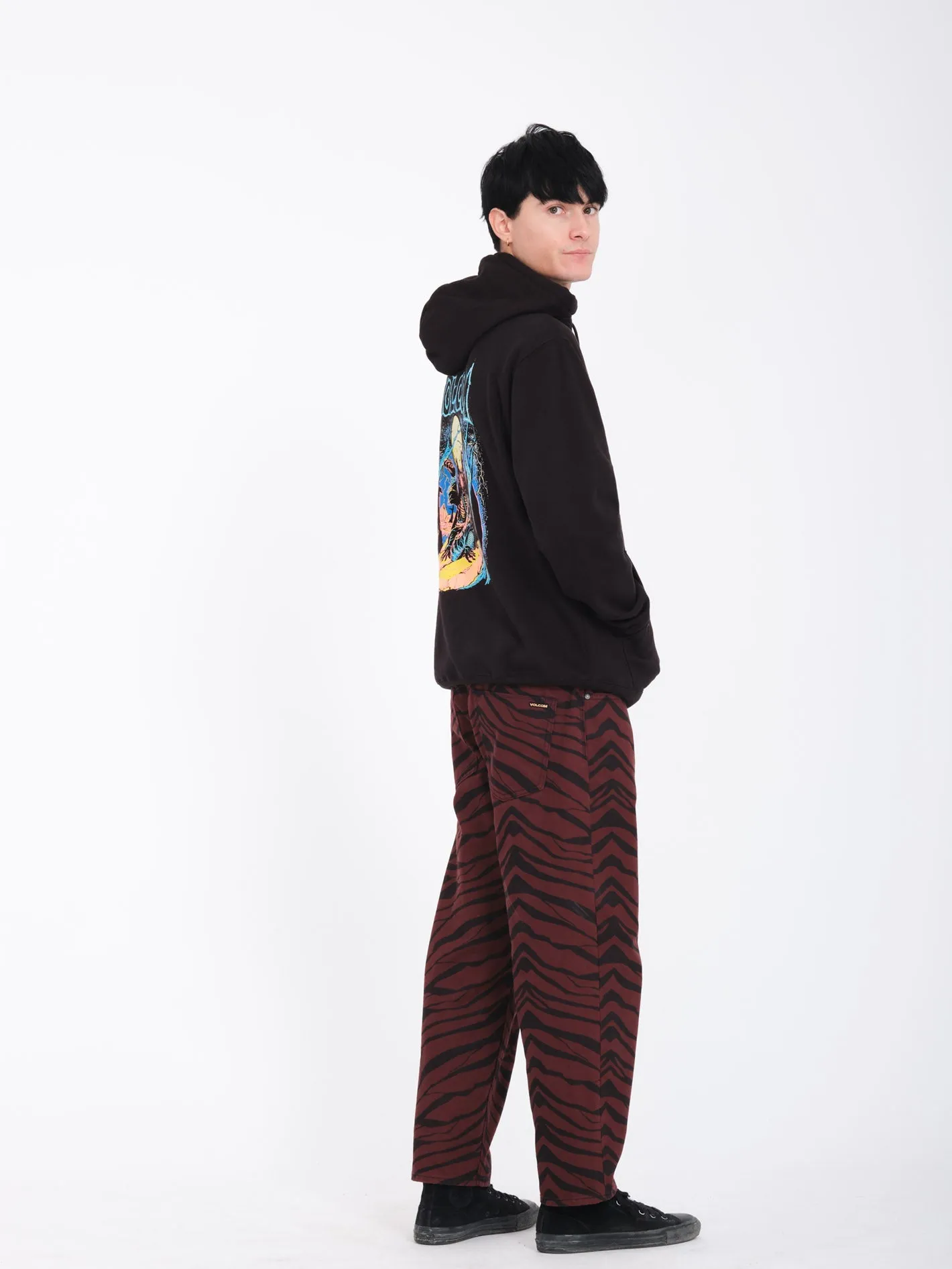 Max Sherman Kapuzenpullover - BLACK