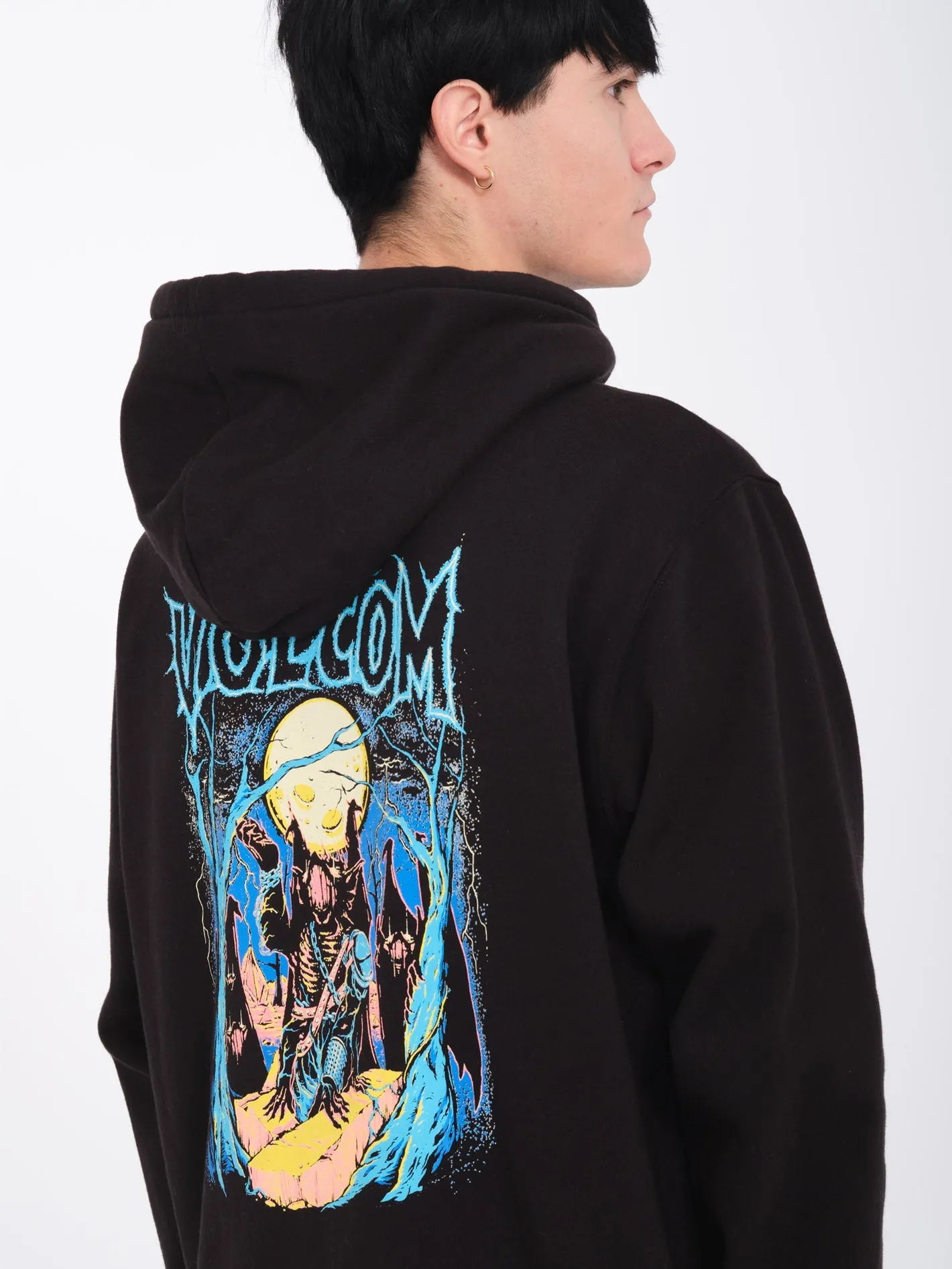 Max Sherman Kapuzenpullover - BLACK